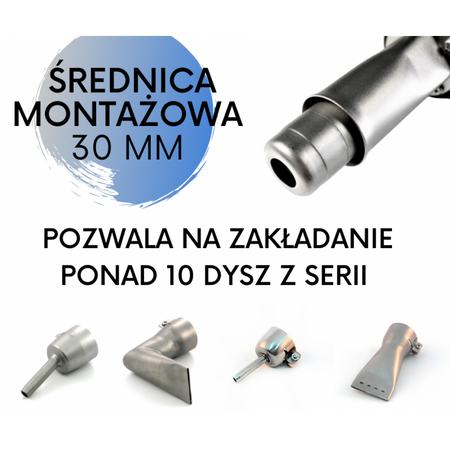 Spawarka do wykładzin PCV Bosite-D (Zestaw)