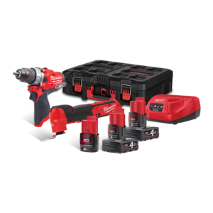 MILWAUKEE Zestaw FPP2AX-423P 1x2,0 i 2x4,0 Ah 12V 4933478825