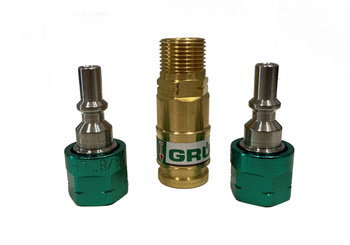 Szybko złączka i 2 sworznie do węży Grun dekarski