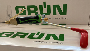 GRUN rękojeść palnika z podłokietnikiem, podporą