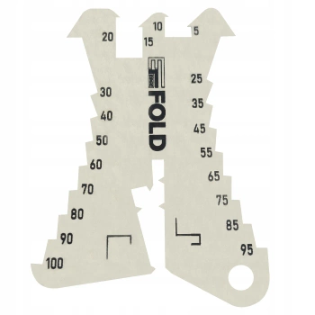 SZABLON TRASERSKI ZNACZNIK 5-100mm EDGE FOLD