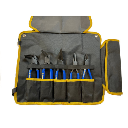 Zestaw profesjonalnych cęgów dekarskich Zbirovia – modele proste i zagięte