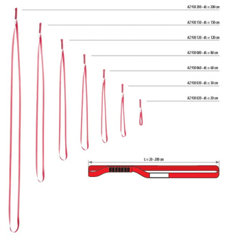 Zaczep taśmowy AZ930 (20 cm) PROTEKT