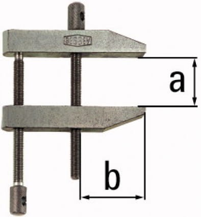 Ścisk śrubowy modelarski równoległy PA PA28 BESSEY