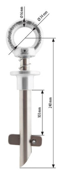 Punkt kotwiczenia AT020 (240 mm) PROTEKT