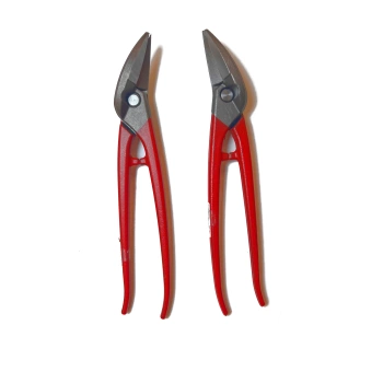 Zestaw nożyc do blachy przelotowe (lewe + prawe) STUBAI