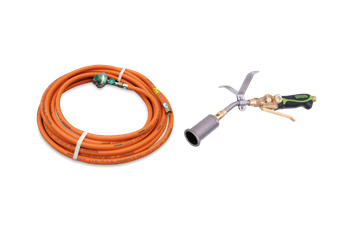 GRUN Palnik tytanowy do wstępnego podgrzewania TA 35 + wąż 10mb + reduktor