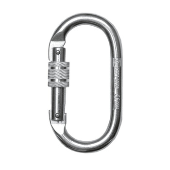 Karabinczyk Zatrzaśnik z nakrętką blokującą typu "Screw-Lock"