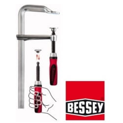 BESSEY Ścisk ślusarski stalowy 120x400mm Best-Comfort GZ40-12-2K