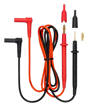 Sondy pomiarowe do multimetrów z końcówką  2mm oraz nakręcane 4 mm (pozłacane)