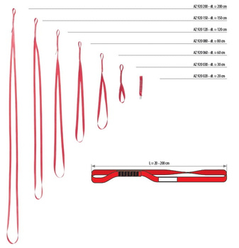 Zaczep taśmowy AZ920 (120 cm) PROTEKT