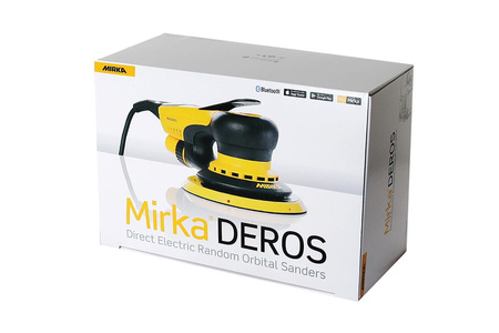 MIRKA DEROS-Elektryczna szlifierka oscylacyjna 625CV 150 mm, SKOK 2,5