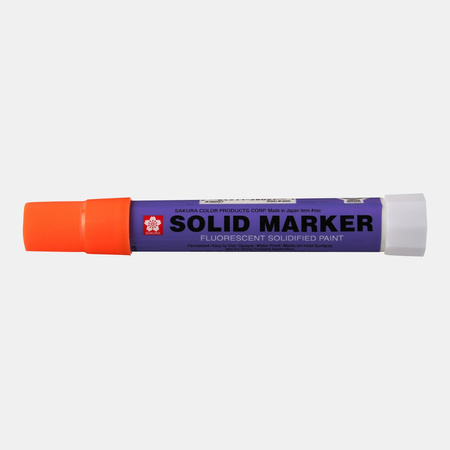 Marker Solid pomarańczowy FLUO do wysokoch temperatur, Sakura