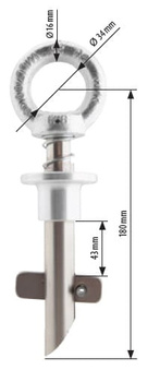 Punkt kotwiczenia AT020 (180 mm) PROTEKT