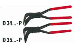 ERDI BESSEY Kleszcze do łączenia blachy D351-60 prawe