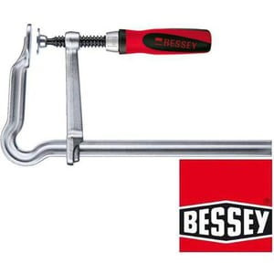 BESSEY Ścisk ślusarski 120x400mm OMEGA GMZ z dwukomponentową rękojeścią z tworzywa sztucznego GM40Z-2K