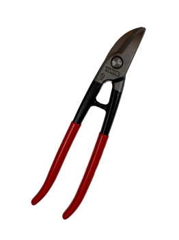 267703 NOŻYCE OTWOROWE PRAWE CZERWONE PVC STUBAI