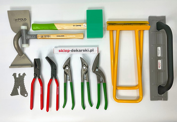 Zestaw narzędzi dekarskich - MIX