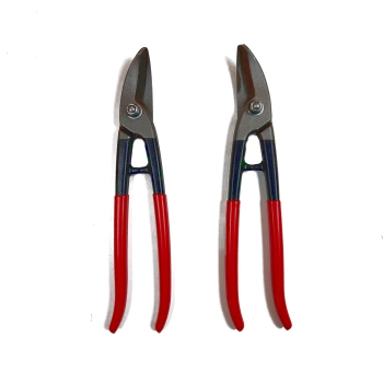 Zestaw nożyc do blachy Stubai 267704 i 267703 – prawe i lewe nożyce otworowe do precyzyjnego cięcia blachy